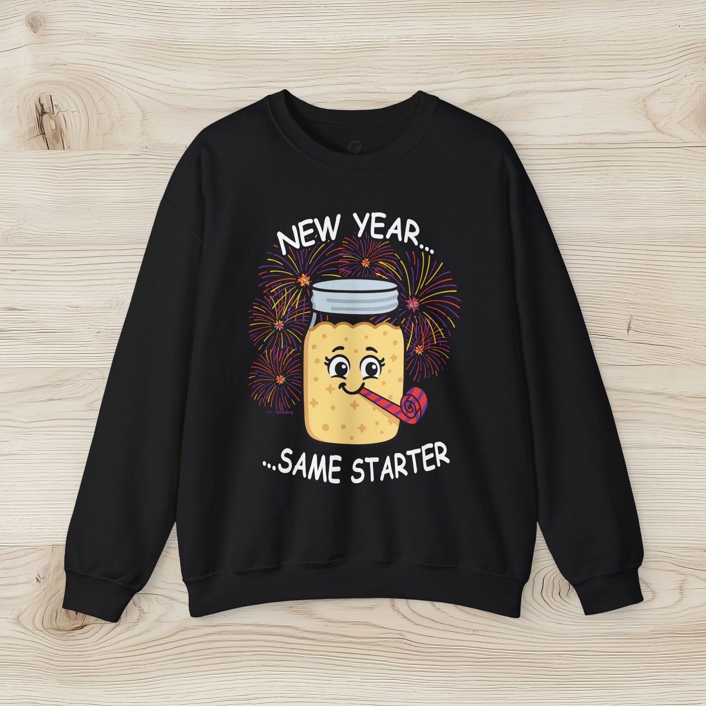 New Year...Same Starter - Holiday Crewneck Sweatshirt