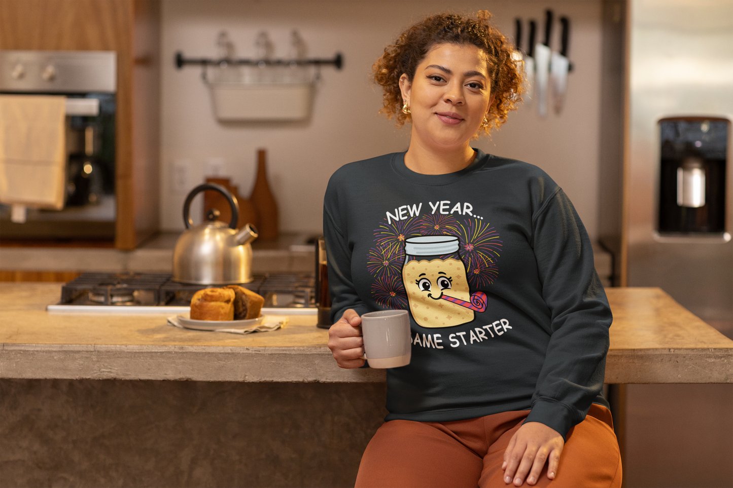 New Year...Same Starter - Holiday Crewneck Sweatshirt