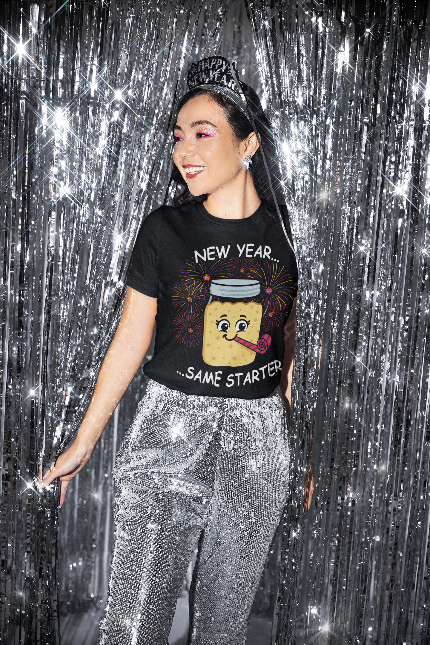 New Year...Same Starter - Ladies T-Shirt