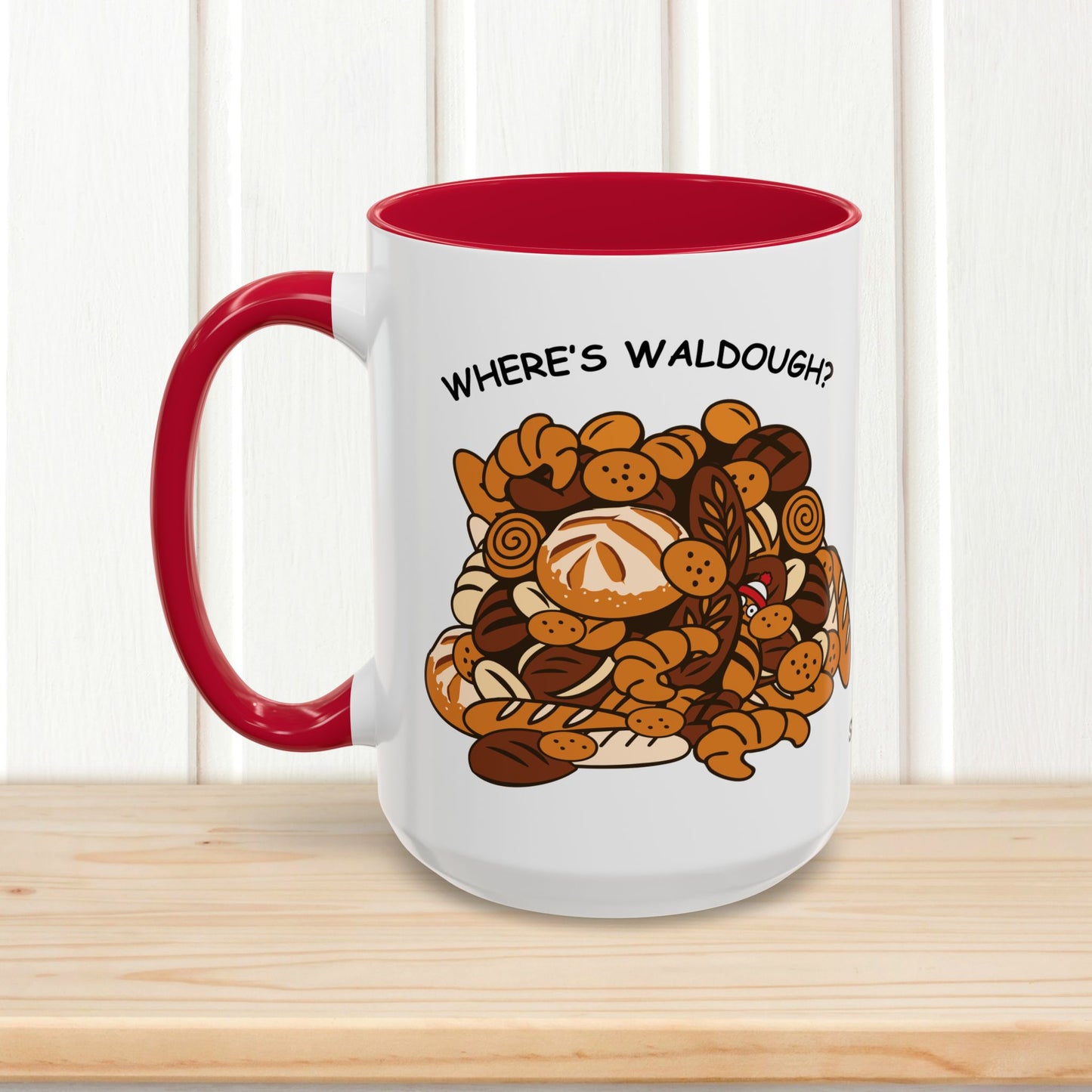 Where's Waldough? Coffee or Tea Mug (15 oz)